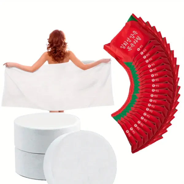 Disposable Bath Towel, Absorbent & Quick-drying Showering Towel