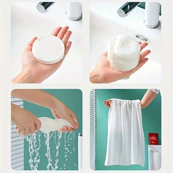 Disposable Bath Towel, Absorbent & Quick-drying Showering Towel - Image 4